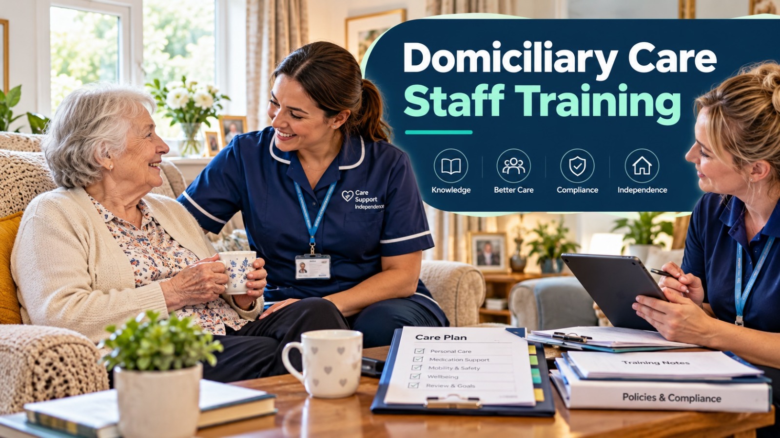 domiciliary care staff training