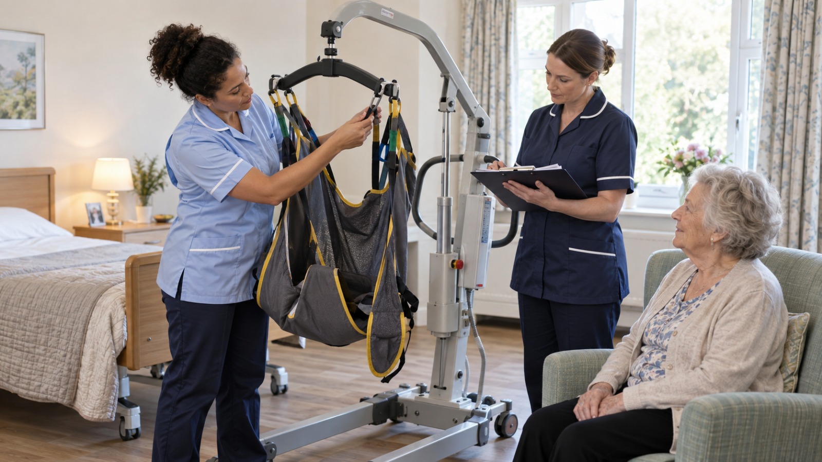 patient hoist safety inspection