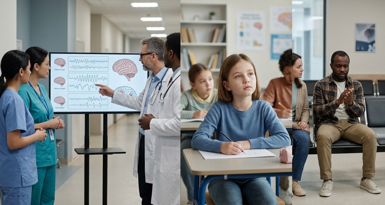 types of epileptic seizures